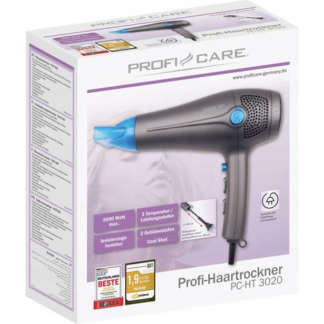 Secador de pelo Proficare PC-HT 3020, 1 unidad. (1/5)