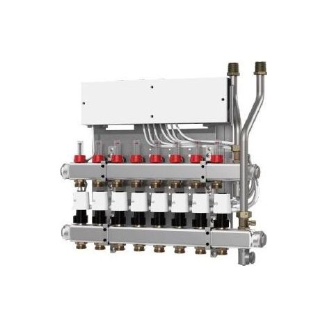 FBH-Verteiler SGC-4 4 Kreise, Icon230V, TWA, Durchflussanz.