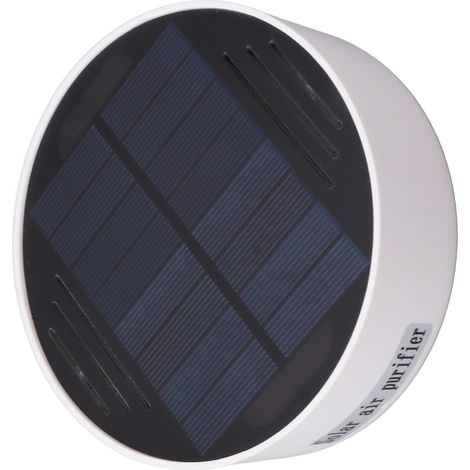 Purificateur d'air portable silencieux 5 V CC 5 W, alimenté par panneau solaire, pour la maison, les voyages et le bureau. (1/5)