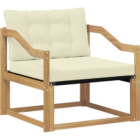 Maison Exclusive - Outdoor-Sofagarnitur Massives Akazienholz und (1/5)