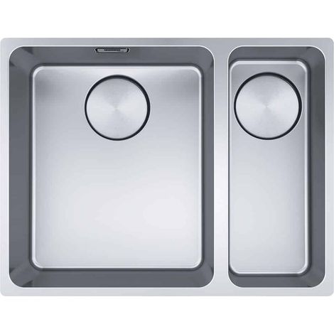 Cuve Mythos Inox MYX 160-34-16 - 555 x 430 x 200 mm - sous-meuble 60 cm - vidage automatique - Franke (1/6)
