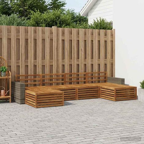vidaXL Outdoor Sofa Set 6 pcs Solid Acacia Wood (1/5)