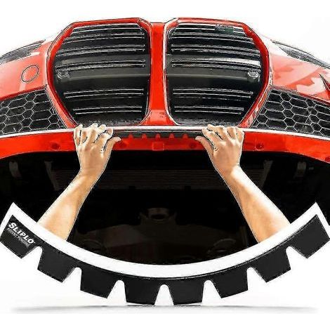 Universal protective plate for the front bumper of lowered vehicles (1/5)
