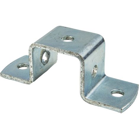tecuro Schienenbügel für MontageschieneTyp 38/40, Stahl verzinkt