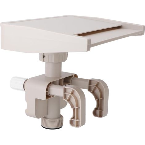Relaxing Waterfall Pool Above Ground Fixing Removable Weir PVC Waterfall Pool Fountain (1/5)