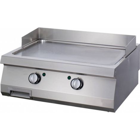 Plaque de cuisson - Lisse en chrome - Double unité - Profondeur de 70 cm - Gaz - Maxima (1/3)