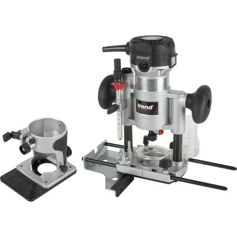 T1 défonceuse à double base, pince de 8 mm, 710 W, 230 V (1/5)