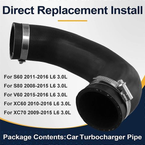 Tuyau d'intercooler/turbocompresseur pour voiture XC60 30636611-- (1/5)