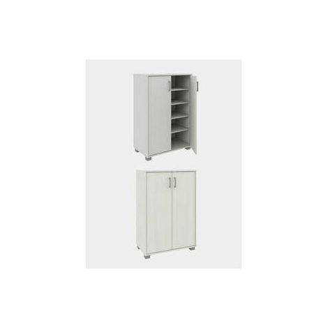 MOBILE BASSO 2A MULTIUSO 60X35X90 CM BIANCO FRASS