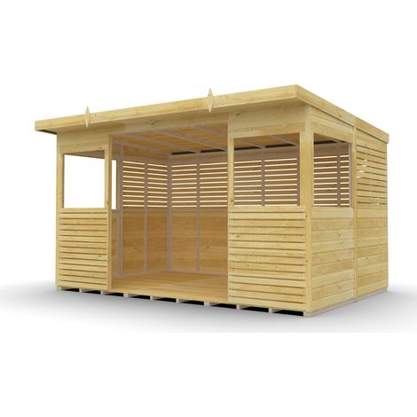 12 x 8 BBQ/Outdoor Kitchen Shelter