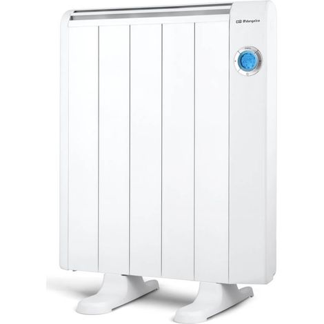 Emisor térmico Seco 800W 5 ORBEGOZO RRE810 Pantalla LCD Blanco (1/5)