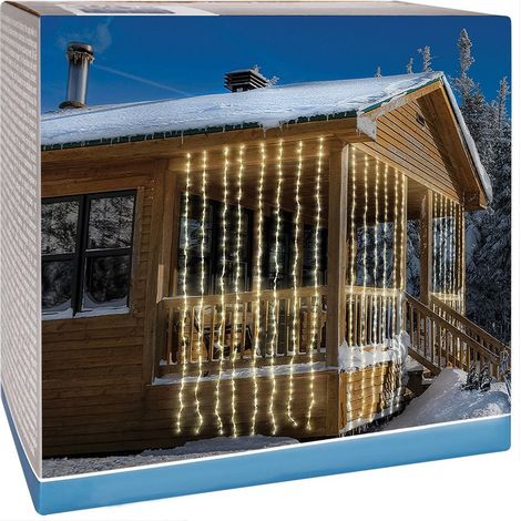 320 LED Lichtvorhang, dekorative Lichter - Home Styling Collection (1/5)