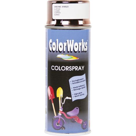 Peinture aérosol effet chromé cuivre - 400 ml