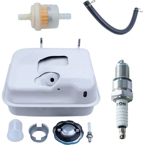 Tank-Kit für Honda GX160, GX200 und GX140 Motoren, Kraftstofftank + Tankdeckel + Zündkerze, OEM-Nr. 17510-ZE1-020ZA