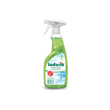 Limpiador de vidrios y azulejos Ludwik 600 ml - nanotecnología manzana verde