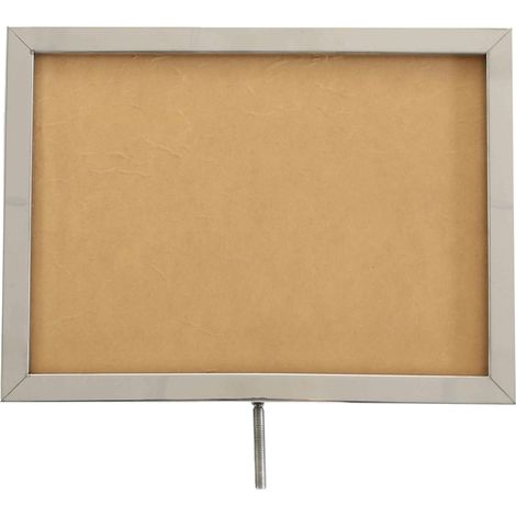 Porte affiche pour poteau de signalisation (1/3)