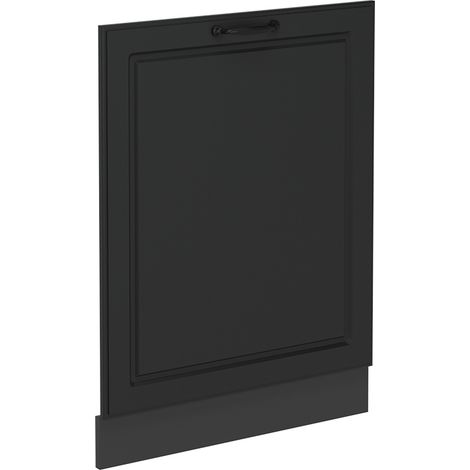 Geschirrspülblende R-Line, Anthrazit Landhaus, 60 cm ohne Arbeitsplatte, Vicco