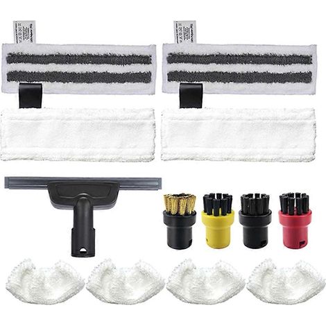 Ersatzteile für Kärcher EasyFix SC2, SC3, SC4 und SC5 Handstaubsauger: Mikrofaser-Dampfreinigungstücher, Reinigungspads, Fensterschaber (1/5)