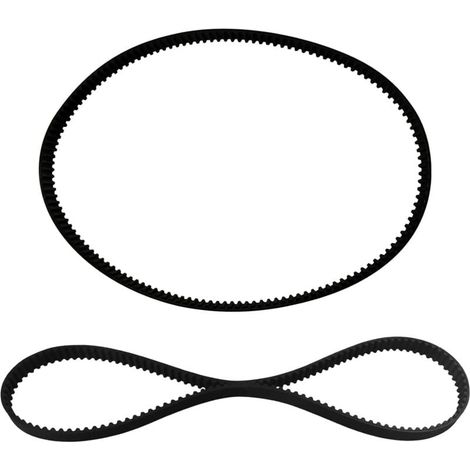 Lot de 2 courroies de rechange 120-3335 pour tondeuse à gazon Toro TimeMaster et tracteurs autoportées avec plateau de 76,2 cm, remplacement 265-610, 1203335 Courroie (1/4)