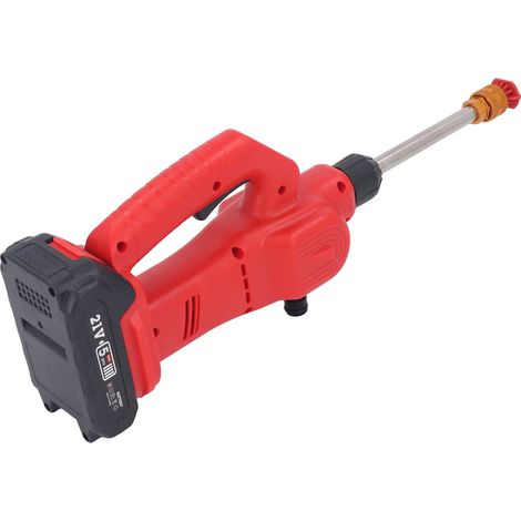 Nettoyeur haute pression sans fil 350PSI portée 9m moteur 600W sur batterie nettoyeur voiture portable 100-240V prise UE (1/5)