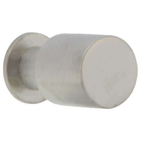 Pomo cilíndrico acero inoxidable 35x20mm para mueble y armario (1/3)