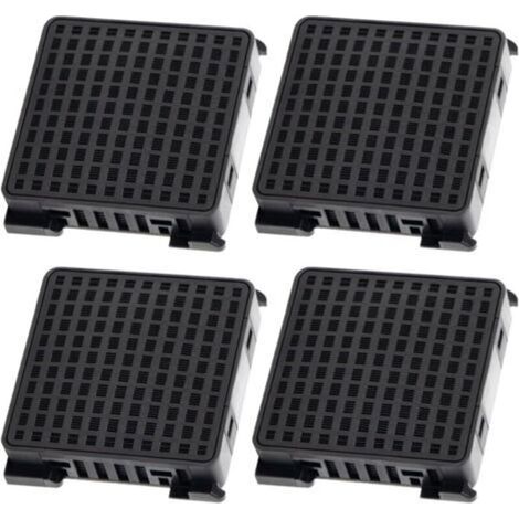 Lot de 4 filtres à charbon actif pour réfrigérateurs Liebherr 9096989 9882460 9882429 988246000 Fresh Air pour réfrigérateurs Liebherr 7440021-00