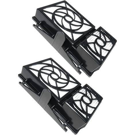 Lot de 2 pièces de filtre pour aspirateur Karcher VC 6100, 6200, 6300/DS 5800, filtre plissé plat humide et sec (1/5)