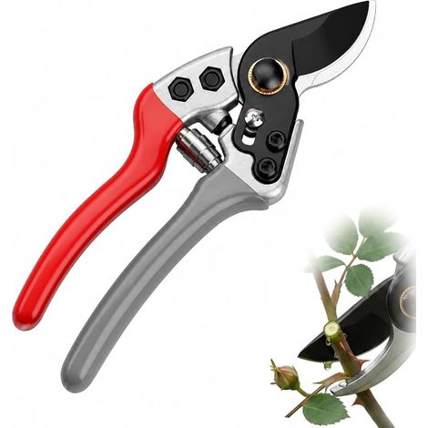 Garden Pruning Shears Steel Branches Ergonomic Handle Non-Slip (1/5)