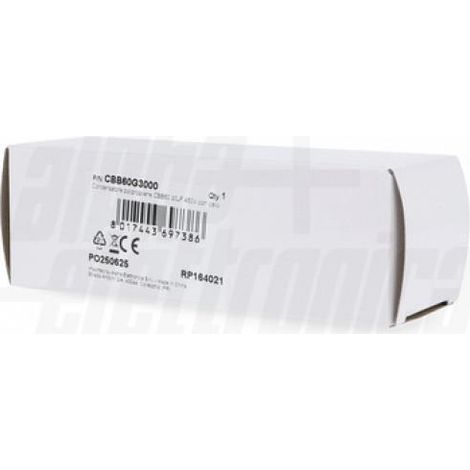 Alpha elettronica condensatore polipropilene 30uf 450v cavi cbb60g3000