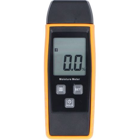 Wood moisture meter, portable high-precision digital detector, easy to read, for timber construction (1/5)