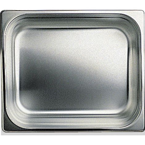 Bac GN en inox, GN 1/2 h 200 mm 325x265x200 mm - VIRTUS