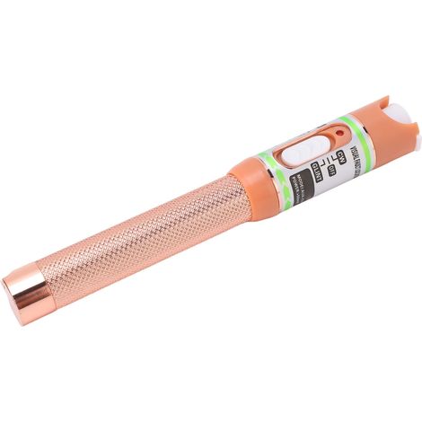 Localisateur visuel de défauts, en alliage d'aluminium résistant à l'usure, portable, économe en énergie, vérificateur de source de fibre optique 50 km 50 MW (1/5)
