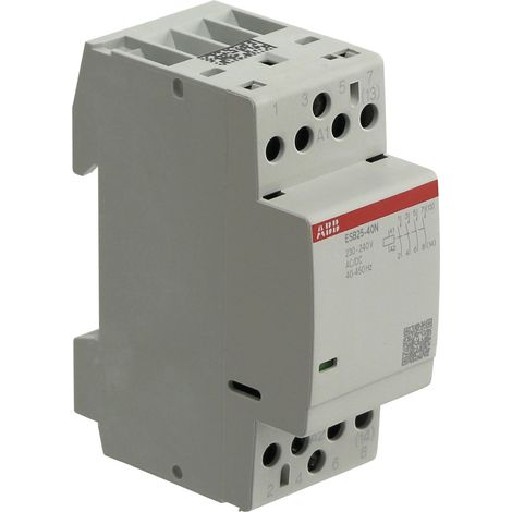 ABB Installationsschütz ESB25-40N-06, 25 A, 4S/0Ö, 230...240 V (1/5)