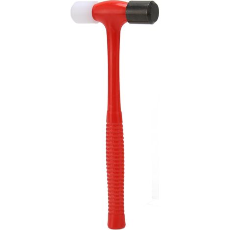Marteau double tête en plastique, mini maillet en plastique souple pour la réparation de bijoux et de montres (1/5)