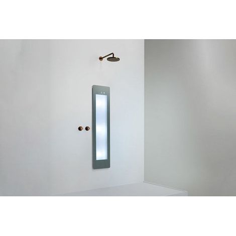 Lampada a infrarossi naturale Solarium + Luce UV Grigia Sunshower Plus M M0600-M0103