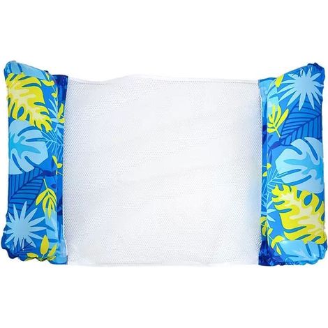 Bouee Piscine Adulte, 4 in 1 Matelas Piscine Gonflable, XL Hamac Gonflable Piscine, Matelas Filet Piscine, Matelas Gonflable Piscine, Bouée Piscine Gonflables Piscine (1/5)