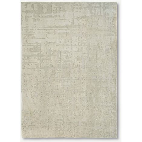 BAOBAB DESIGN - TAPPETO STRUTTURATO EFFETTO VELLUTO - Prodotto in Belgio - Tessuto piatto jacquard meccanico - Rifinito a mano - Antiscivolo naturale - 100% poliestere - Beige secco - 80 x 150 CM