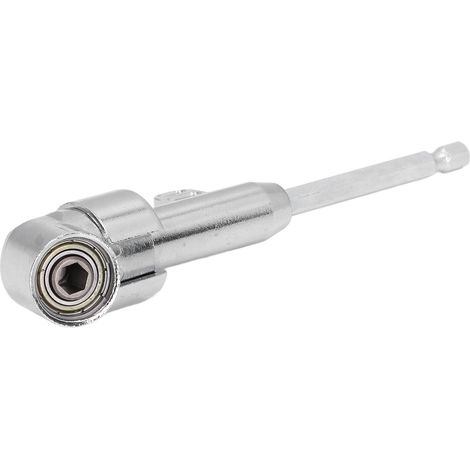 105°-Winkelbohradapter, flexibler Bit für Elektroschrauber, 1/4"-Sechskantfutter, Winkelschraubendreher, Bohrzubehör (1/5)