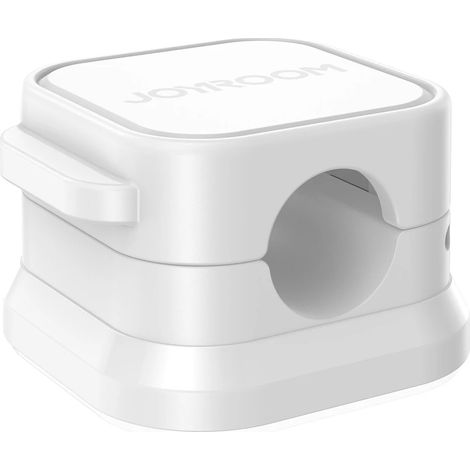 Organisateur de câbles magnétique Joyroom JR-ZS368 / Blanc (6 pièces) (1/5)