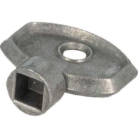tecuro Metall-Heizkörper-Entlüftungsschlüssel, 4-Kant mit 5 mm, kurze Ausführung (1/3)
