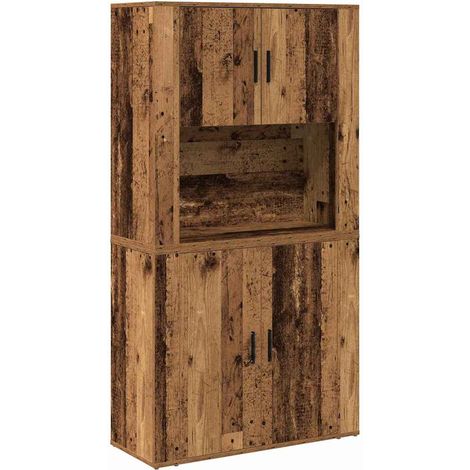 Maison Exclusive - Credenza Legno vecchio 80 x 33 x 150 cm Legno multistrato