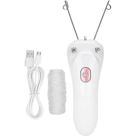 Épilation du visage, épilateur à fil pour sourcils, appareil d'épilation au fil de coton pour femmes et filles (1/5)