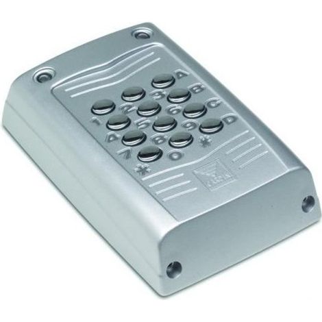 Cardin – Clavier à code sans fil 433 Mhz – Alimentation 6V par 2 batteries CR2032 – Protection IP57 – Compatible récepteurs S449 – SSBT9K4