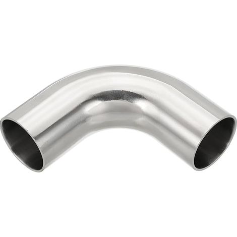PATIKIL Codo de mandril de 90 grados para tubo de escape 1 1/4 pulgadas 32mm (1/5)