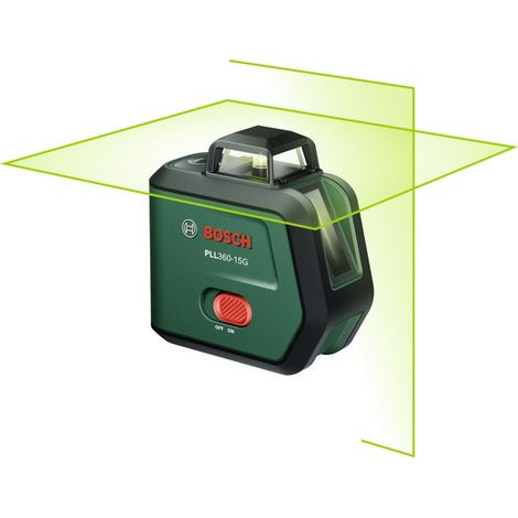 Bosch Kreuzlinien-Laser PLL360-15G, 1 x Akku BA 3.6V 2.0Ah in Tasche (1/5)