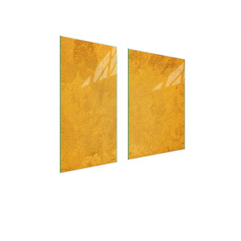 GLASSCHUTZPLATTE 75x52 GOLD (1/5)