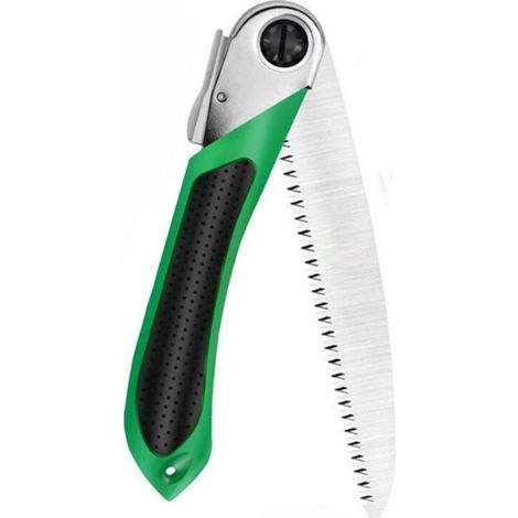 CPSARKV Scie Elaguer à Main Bimétal de Qualité Supérieure, pour Elagage, Emondage, Jardinage, Camping (1/5)