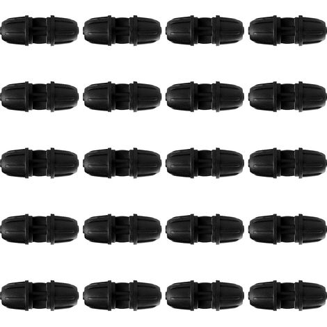 20 Pièces 4/7 mm Raccords D'irrigation Goutte à Goutte, Adaptateur Droits D'irrigation Goutte, Raccords D'irrigation Droits, Connecteur de Tuyau D'irrigation, pour Jardin, Pelouse (1/5)
