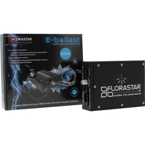 Ballast électronique CMH 315W Super Lumens - FLORASTAR pro line (1/3)