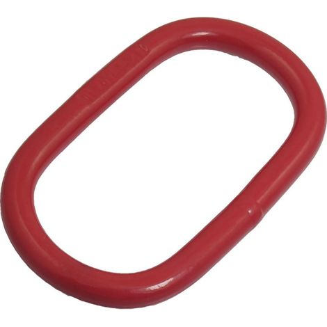 2T 4400lbs haute résistance d'arrimage ovale anneau de levage outil Rouge (1/2)